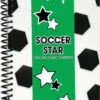 Soccer Star Silicone Journal-iScream 1 Soccer Star Silicone Journal-iScream -The Toy Maven Shop iscr724979