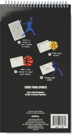 Corey Paige Sports Seal And Send-iScream -The Toy Maven Shop iscr7601320 11