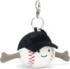 Amuseables Sports Baseball Bag Charm-Jellycat