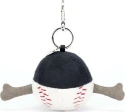 Amuseables Sports Baseball Bag Charm-Jellycat 4 Amuseables Sports Baseball Bag Charm-Jellycat -The Toy Maven Shop jcatas4bsbc 2