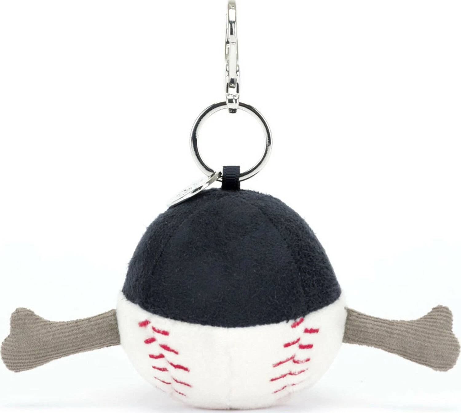 Amuseables Sports Baseball Bag Charm-Jellycat Amuseables Sports Baseball Bag Charm-Jellycat -The Toy Maven Shop jcatas4bsbc 2