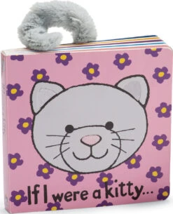 If I Were A Kitty Board Book-Jellycat -The Toy Maven Shop jcatbb444ckn 2