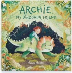 Archie, My Dinosaur Friend Book-Jellycat