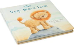 Very Brave Lion Book, The-Jellycat