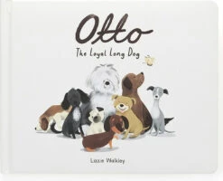 Otto The Loyal Long Dog Book-Jellycat