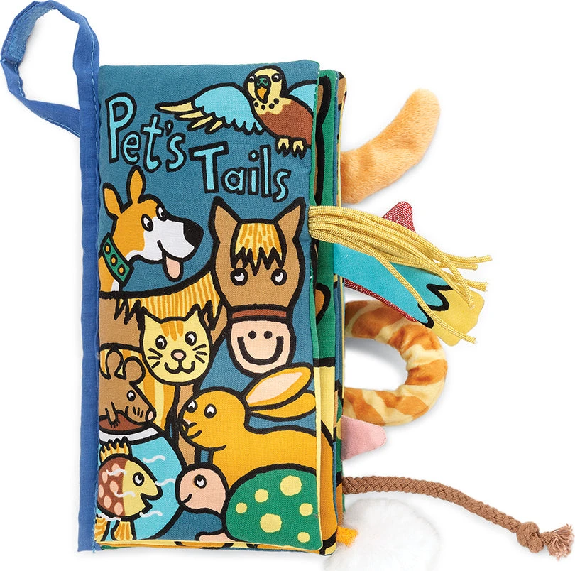 Pet Tails Book-Jellycat Pet Tails Book-Jellycat -The Toy Maven Shop jcatbk4pt