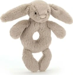 Bashful Bunny Ring Rattle-Jellycat