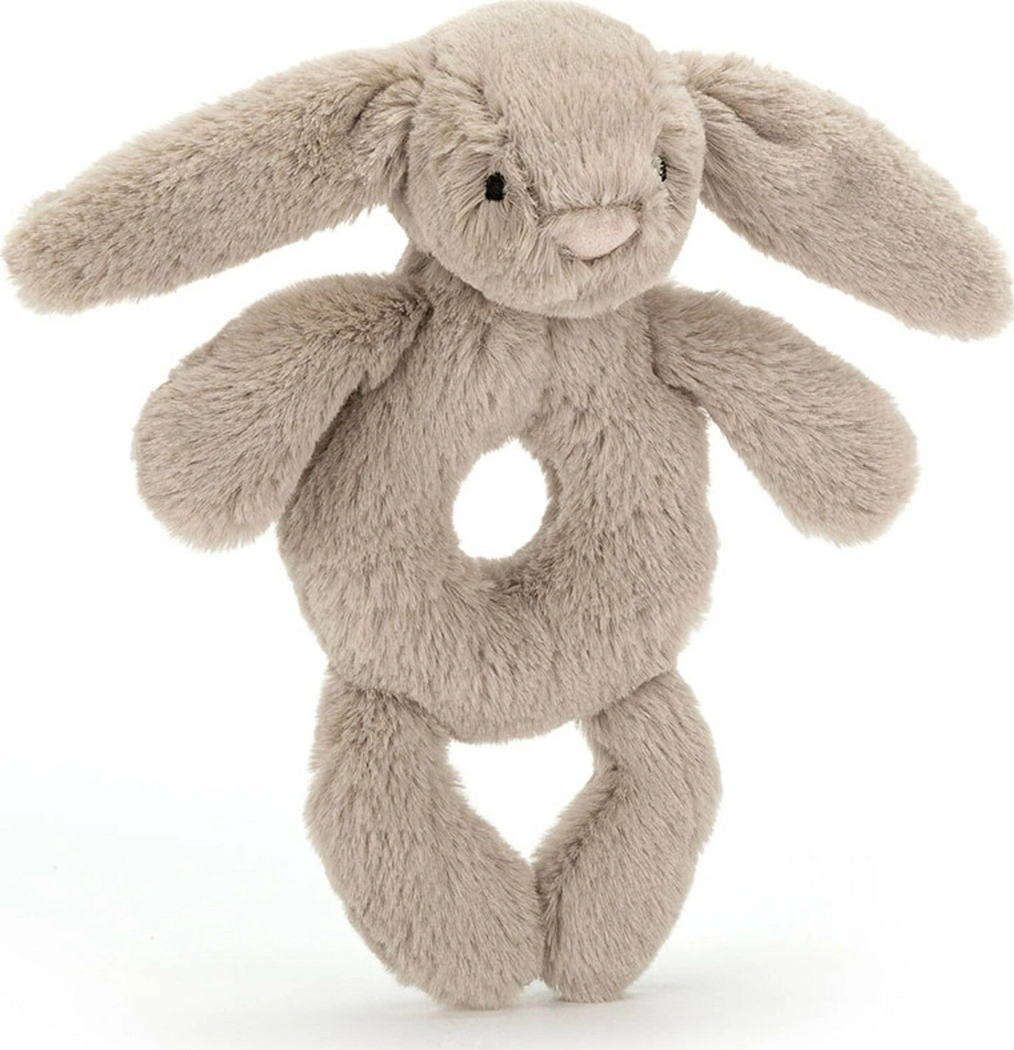 Bashful Bunny Ring Rattle-Jellycat