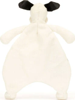 Bashful Black And Cream Puppy Comforter-Jellycat -The Toy Maven Shop jcatcmf4bcp 2 27237aad 29d6 4493 b596 b6df85aa108d