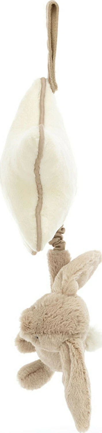 Bashful Bunny Musical Pull-Jellycat Bashful Bunny Musical Pull-Jellycat -The Toy Maven Shop jcatmp4b 1