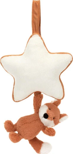 Bashful Fox Cub Musical Pull-Jellycat