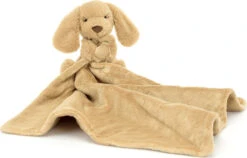 Bashful Toffee Puppy Soother-Jellycat