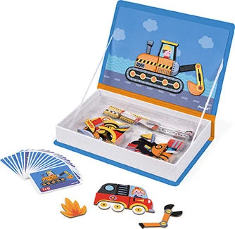 Racers Magneti'Book-Janod Racers Magneti'Book-Janod -The Toy Maven Shop juraj02715
