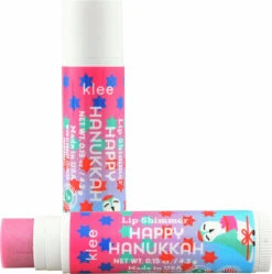 Menorah Shimmer - Hanukkah Eye Shadow And Lip Shimmer Set-Klee Naturals -The Toy Maven Shop kleekhh0101 3