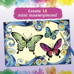 Watercolor Wishes Postcard Kit-Scholastic -The Toy Maven Shop kltz9781338784749 2