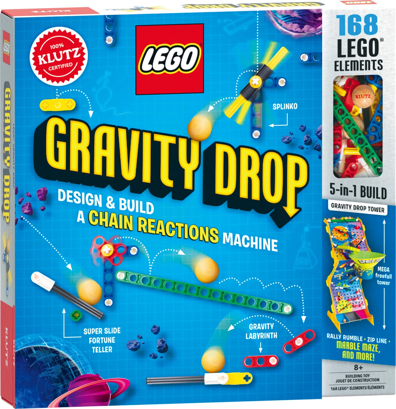 LEGO Gravity Drop-Klutz LEGO Gravity Drop-Klutz -The Toy Maven Shop kltz9781339019123