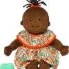 Baby Stella Brown With Black Wavy Hair-Manhattan Toy -The Toy Maven Shop man164130