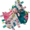 Taggies Aroar-a-saurus Character Blanket - 12x12"-Mary Meyer Stuffed Toys -The Toy Maven Shop mary41563
