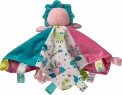 Taggies Aroar-a-saurus Character Blanket - 12x12"-Mary Meyer Stuffed Toys -The Toy Maven Shop mary41563 4