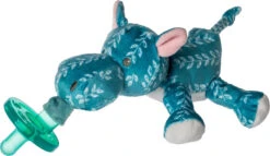 Jewel Hippo WubbaNub - 6"-Mary Meyer Stuffed Toys