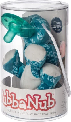 Jewel Hippo WubbaNub - 6"-Mary Meyer Stuffed Toys -The Toy Maven Shop mary44652 2