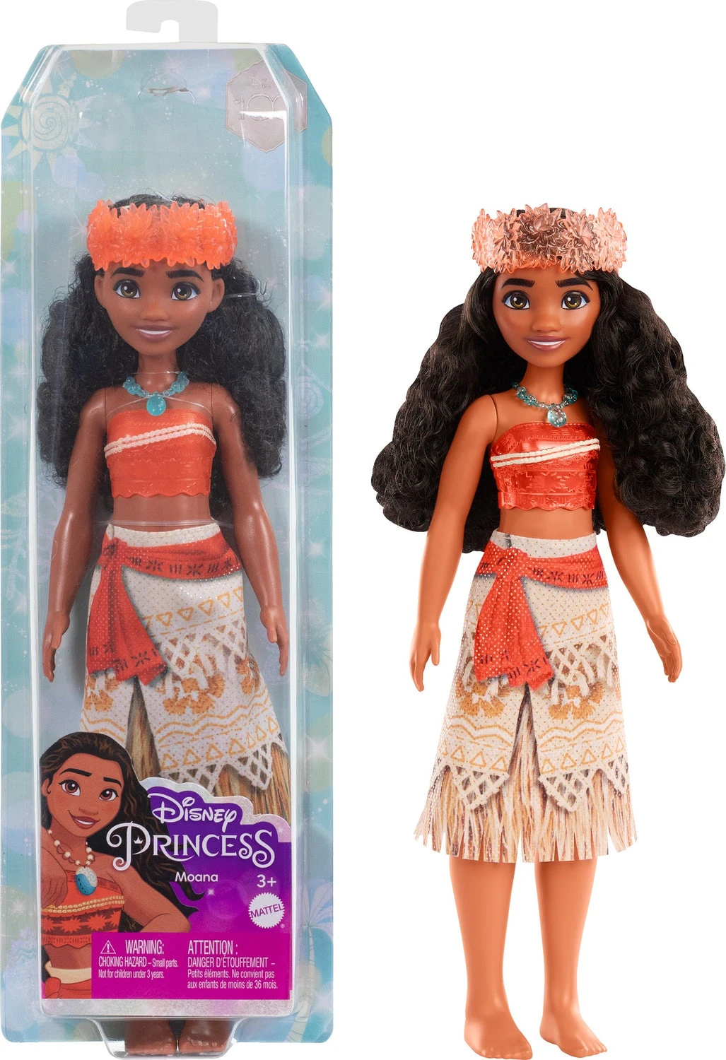 Disney Princess Moana-Mattel Disney Princess Moana-Mattel -The Toy Maven Shop matlhlw05 1