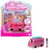 Barbie Mini Barbieland Doll & Vehicle Set With 1.5-Inch Doll & Dreamcamper With Color-Change Pool-Barbie