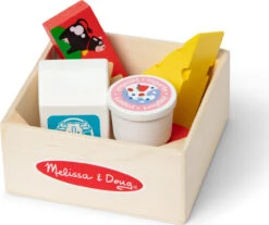 Wooden Food Groups Play Set - Dairy-Melissa & Doug 7 Wooden Food Groups Play Set - Dairy-Melissa & Doug -The Toy Maven Shop md95207 3