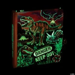 Glow-in-the-Dark Dinosaur Diary-MindWare 3 Glow-in-the-Dark Dinosaur Diary-MindWare -The Toy Maven Shop mndw14109242 1