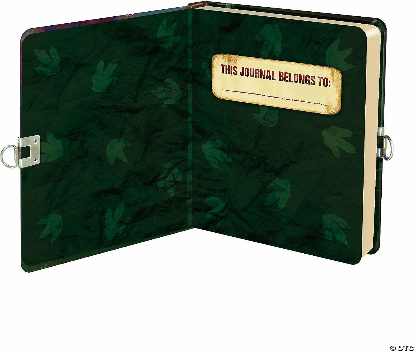 Glow-in-the-Dark Dinosaur Diary-MindWare Glow-in-the-Dark Dinosaur Diary-MindWare -The Toy Maven Shop mndw14109242 3