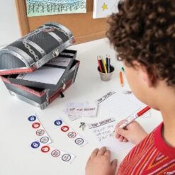 Keep Out Stationery Treasure Box Set-MindWare -The Toy Maven Shop mndw14118682 4