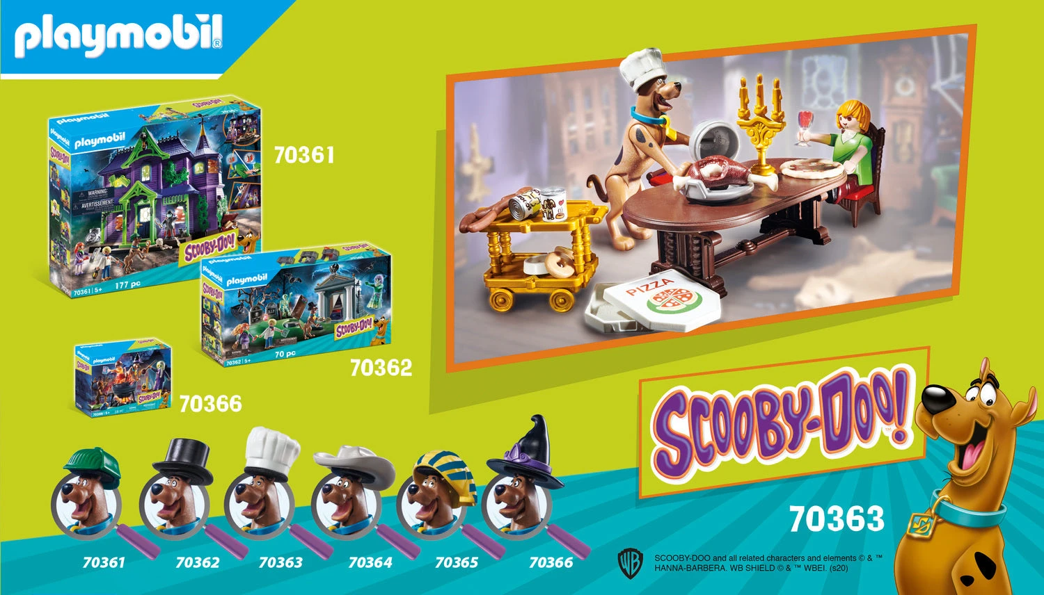 Scooby-Doo! Dinner With Shaggy-Playmobil Scooby-Doo! Dinner With Shaggy-Playmobil -The Toy Maven Shop plmb70363 2