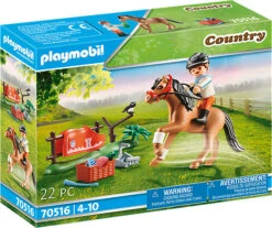 Collectible Connemara Pony-Playmobil -The Toy Maven Shop plmb70516 2