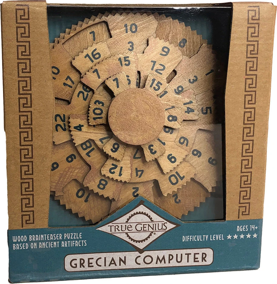 Grecian Computer - Brainteaser Puzzle-Project Genius Grecian Computer - Brainteaser Puzzle-Project Genius -The Toy Maven Shop prgetg406 4