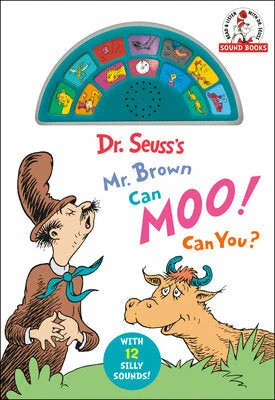 Dr. Seuss's Mr. Brown Can Moo! Can You?: With 12 Silly Sounds!-Penguin Random House Dr. Seuss's Mr. Brown Can Moo! Can You?: With 12 Silly Sounds!-Penguin Random House -The Toy Maven Shop raho9780593433928