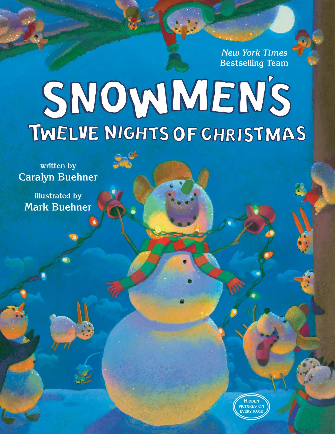 Snowmen's Twelve Nights of Christmas-Penguin Random House Snowmen's Twelve Nights Of Christmas-Penguin Random House -The Toy Maven Shop raho9780593856253
