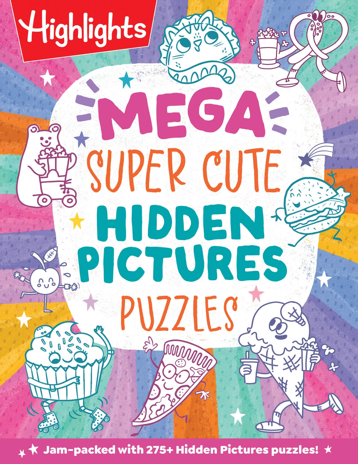 Mega Super Cute Hidden Pictures Puzzles-Highlights Mega Super Cute Hidden Pictures Puzzles-Highlights -The Toy Maven Shop raho9781639623013