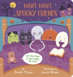 Night Night, Spooky Friends: A Halloween Lift-the-Flap Book-Tiger Tales