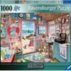 The Beach Hut (1000 Piece Puzzle)-Ravensburger 2 The Beach Hut (1000 Piece Puzzle)-Ravensburger -The Toy Maven Shop rave12000032