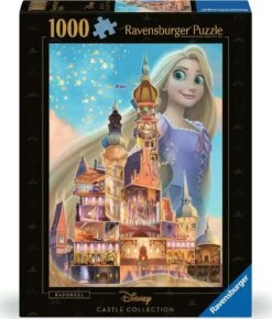 Disney Castle: Rapunzel (1000 Piece Puzzle)-Ravensburger