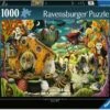 Happy Halloween Seasonal (1000 Piece Puzzle)-Ravensburger -The Toy Maven Shop rave12000402