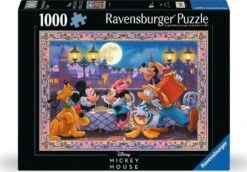 Mosaic Mickey (1000 Piece Puzzle)-Ravensburger
