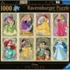 Art Nouveau Princesses (1000 Piece Puzzle)-Ravensburger -The Toy Maven Shop rave12000497
