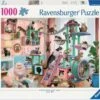 Cat Tree Heaven (1000 Piece Puzzle)-Ravensburger -The Toy Maven Shop rave12000875