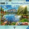 Life At The Lake (1000 Piece Puzzle)-Ravensburger -The Toy Maven Shop rave12000877
