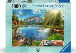 Life At The Lake (1000 Piece Puzzle)-Ravensburger