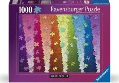 Karen Puzzles: Colors On Colors (1000 Piece Puzzle)-Ravensburger