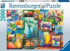 Still Life Beauty (2000 Pc Puzzle)-Ravensburger