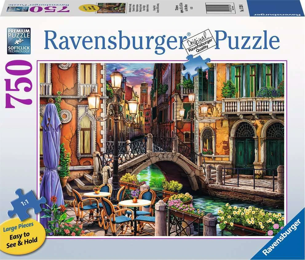 Venice Twilight (750 pc Large Format)-Ravensburger Venice Twilight (750 Pc Large Format)-Ravensburger -The Toy Maven Shop rave17320