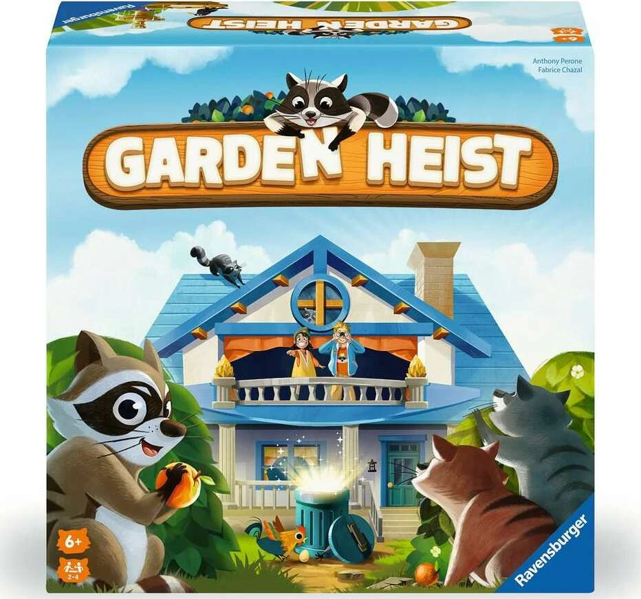 Ravensburger Garden Heist Board Game – Family Fun Hide and Seek with Raccoons-Ravensburger Ravensburger Garden Heist Board Game – Family Fun Hide And Seek With Raccoons-Ravensburger -The Toy Maven Shop rave22690
